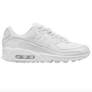 Nike Air Max 90 White Sneakers Size 8.5
